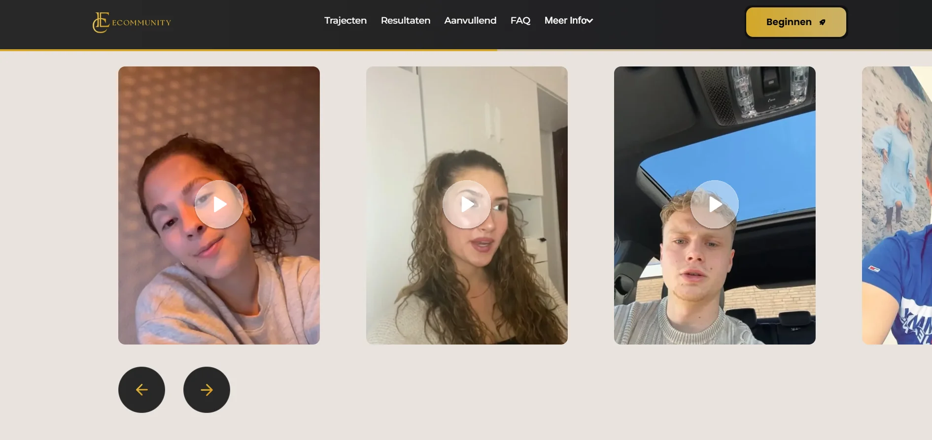 Ecommunity project screenshot 5
