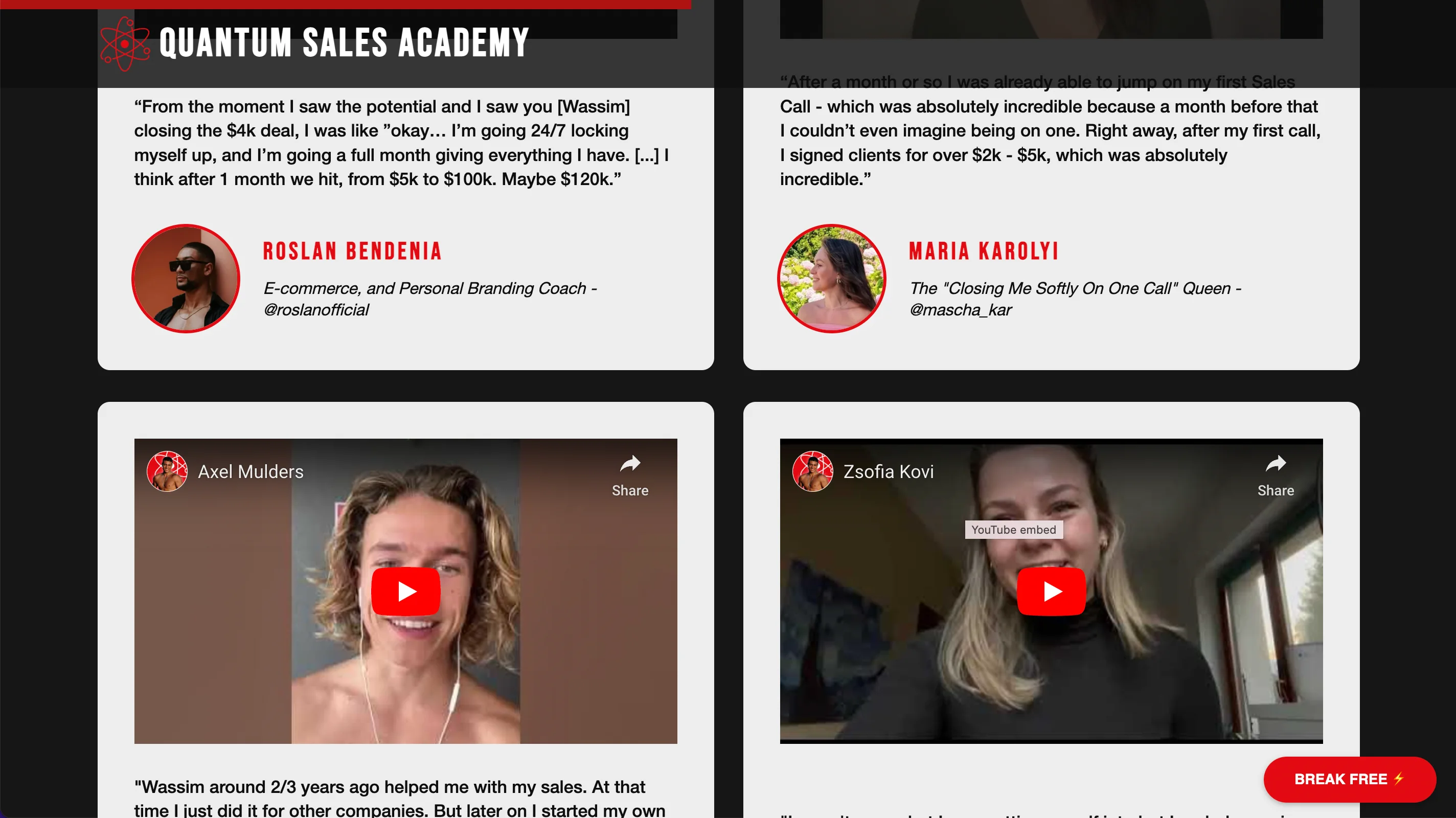 Quantum Sales Academy