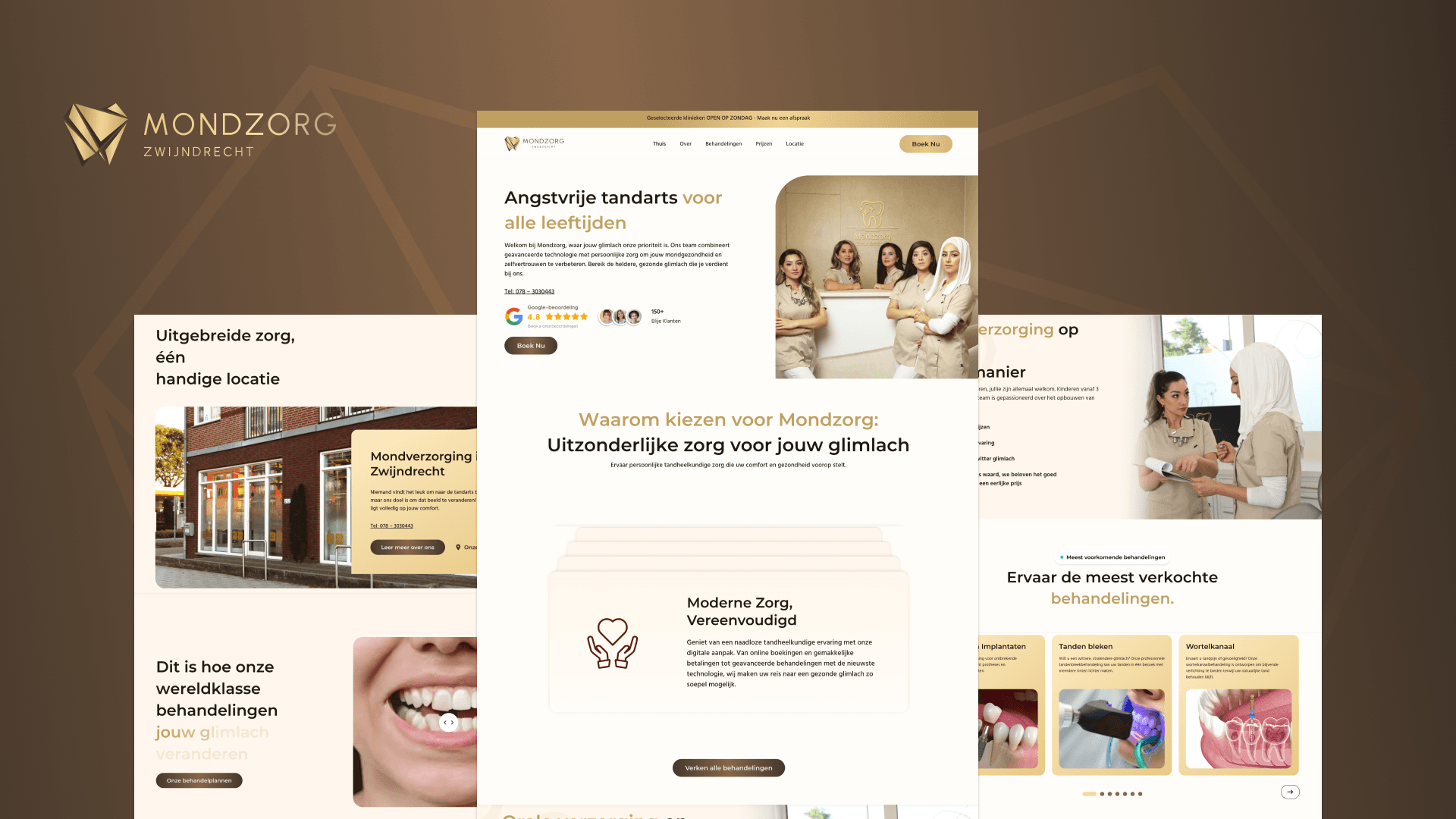 Mondzorg Zwijndrecht case study by Weblyfe