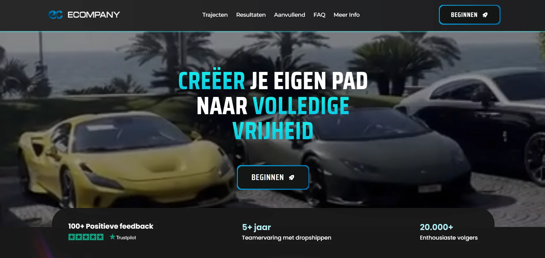 Ecompany project screenshot 1