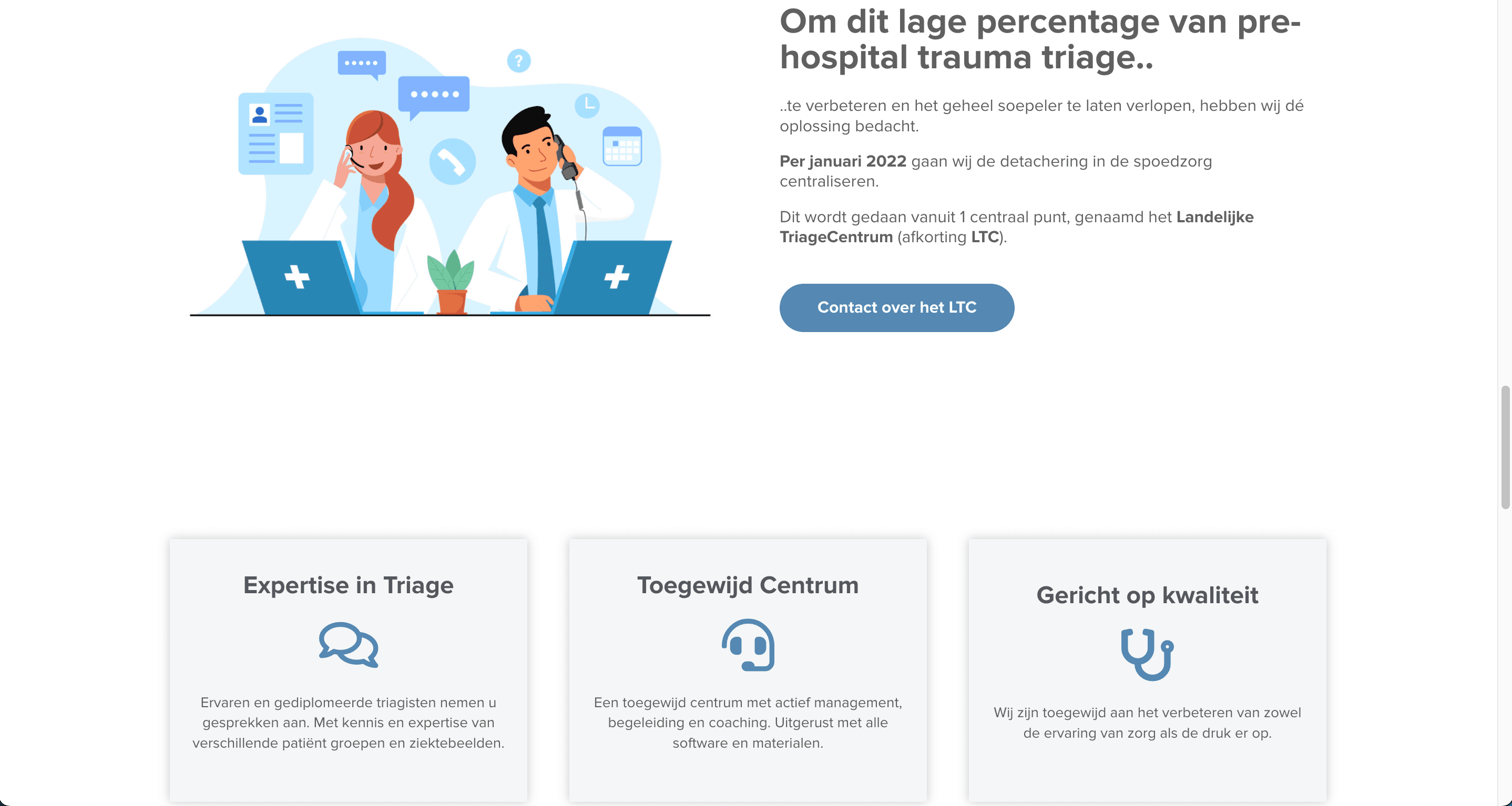 De Eerstelijn project screenshot 2