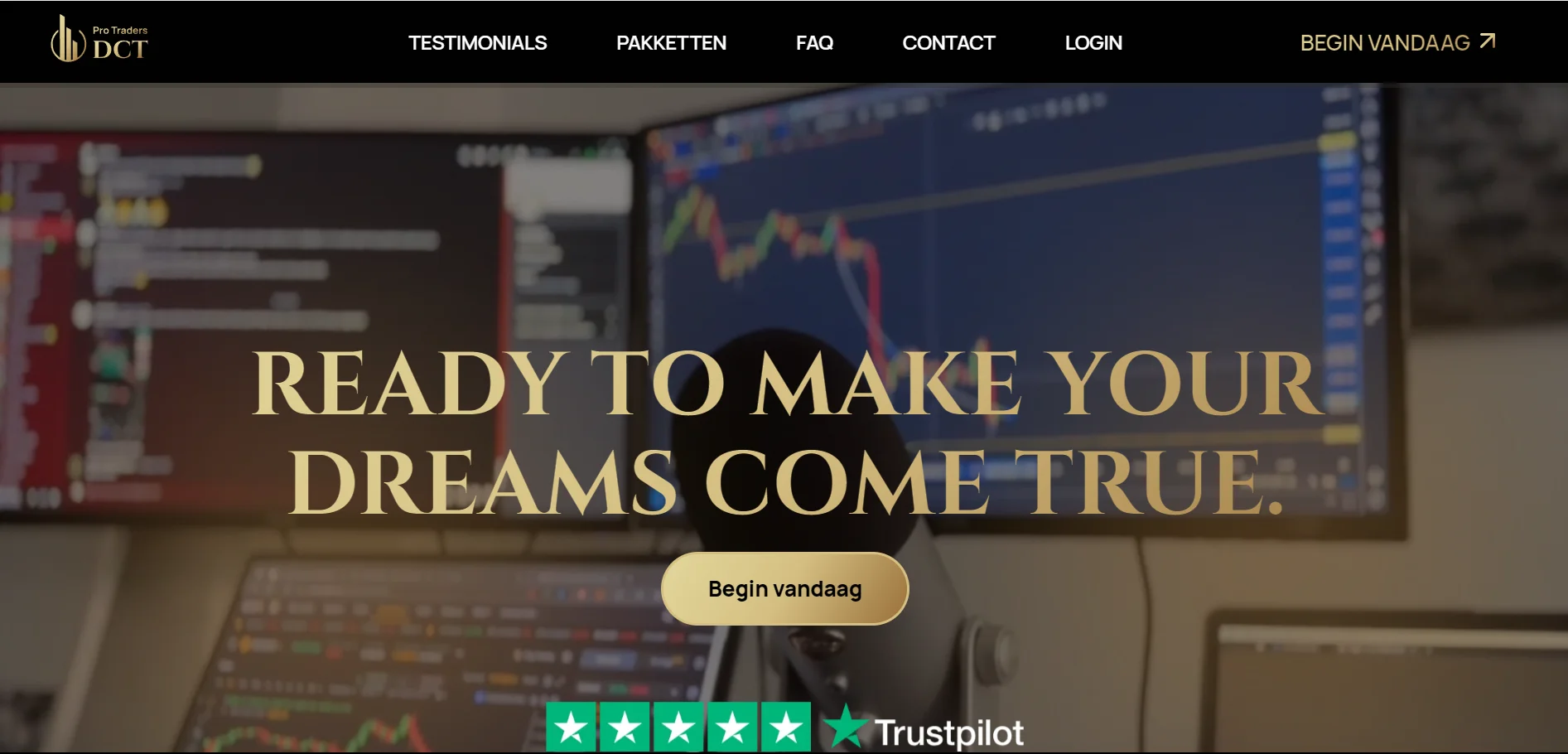 Pro Traders DCT project screenshot 1