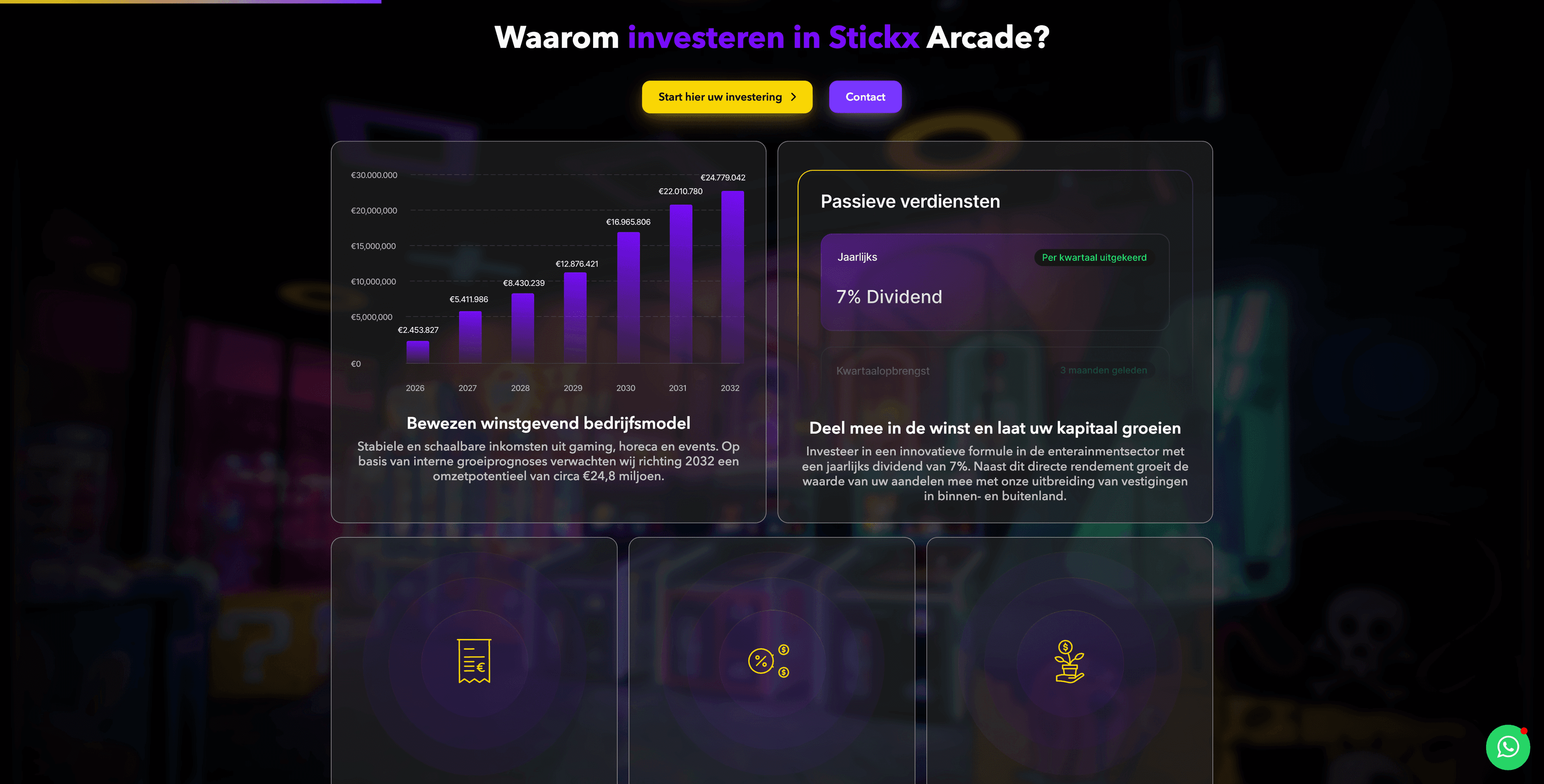 Stickx Investor project screenshot 4
