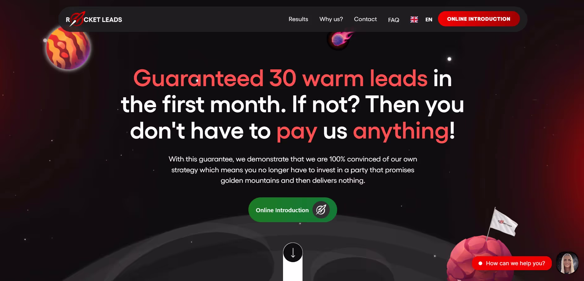 Rocket Leads project screenshot 1