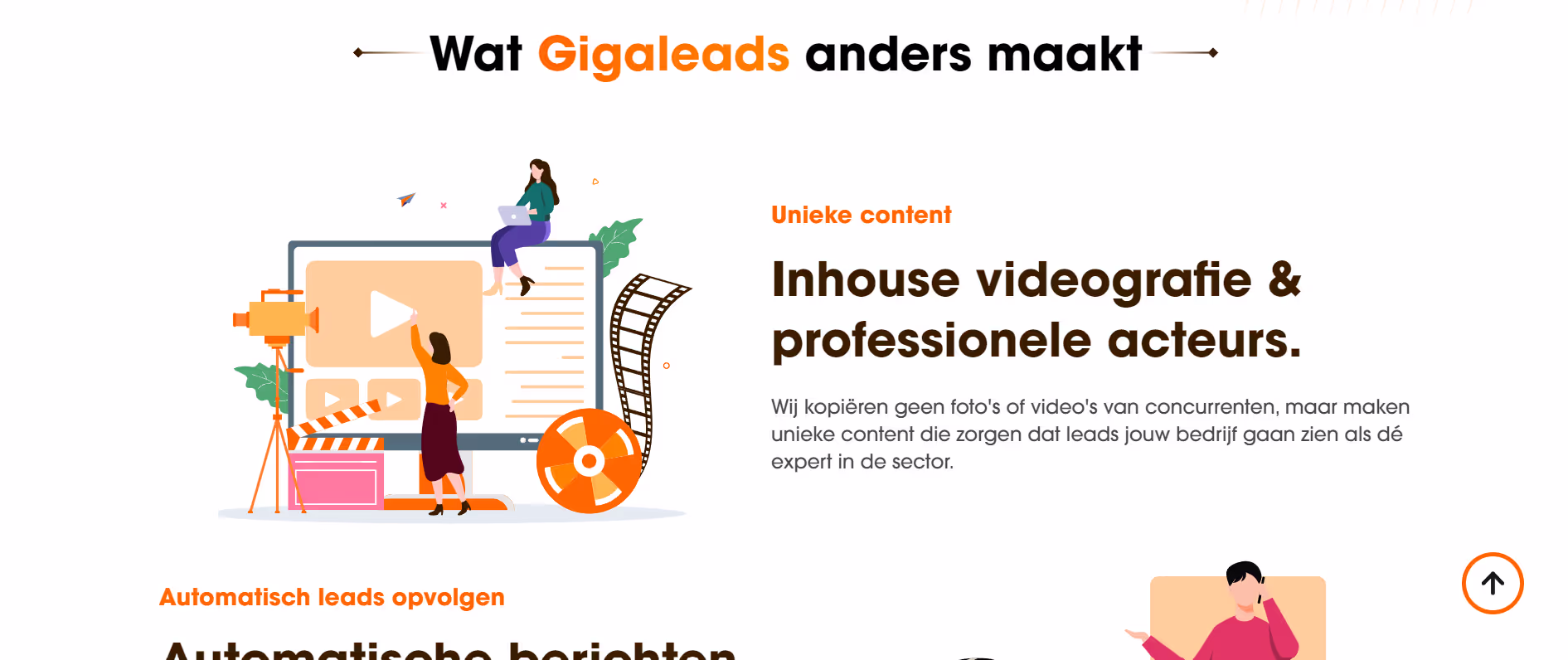 Gigaleads project screenshot 4