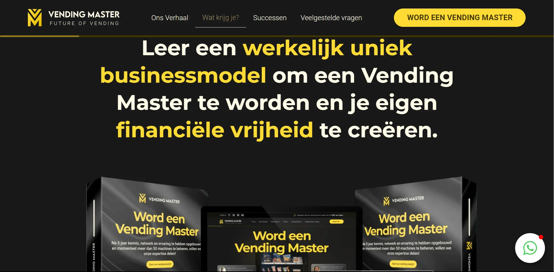 Vending Master project screenshot 1