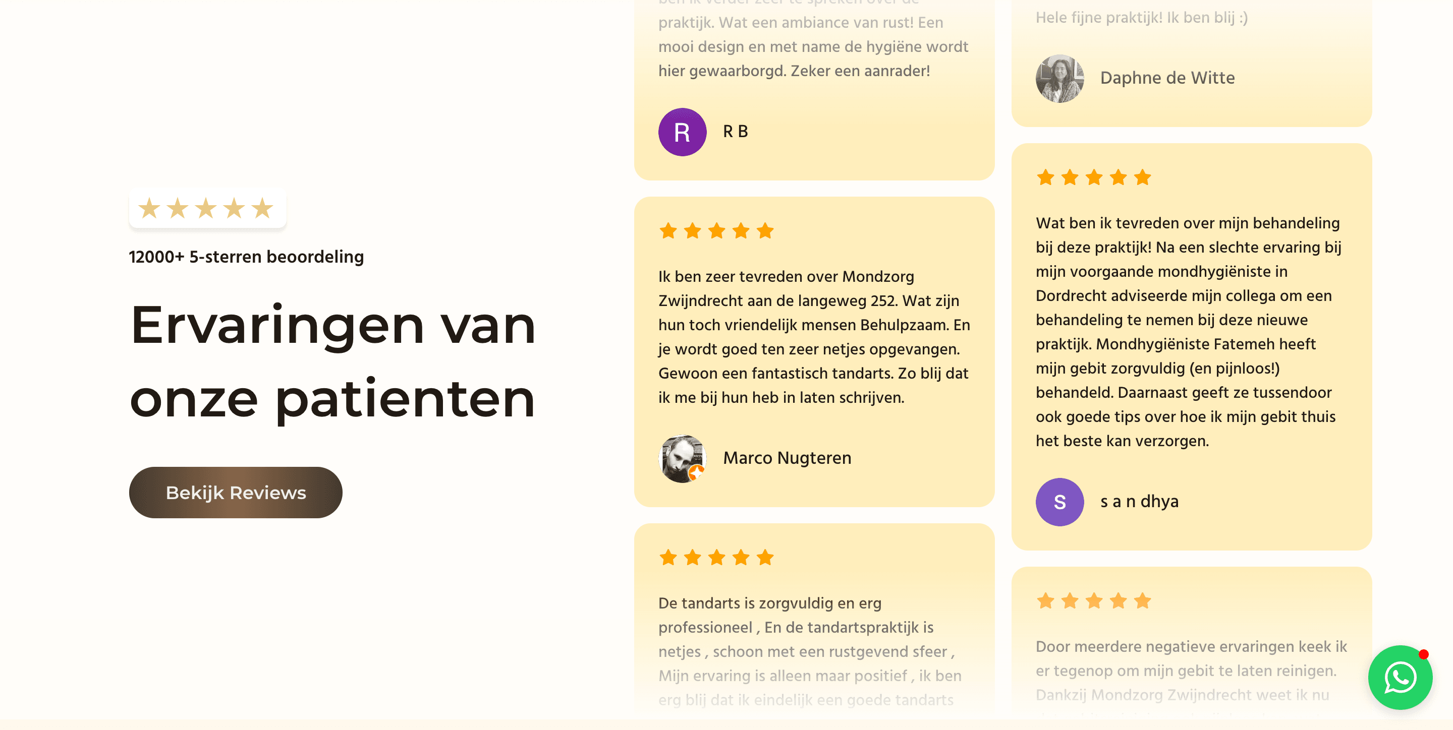 Mondzorg Zwijndrecht project screenshot 4