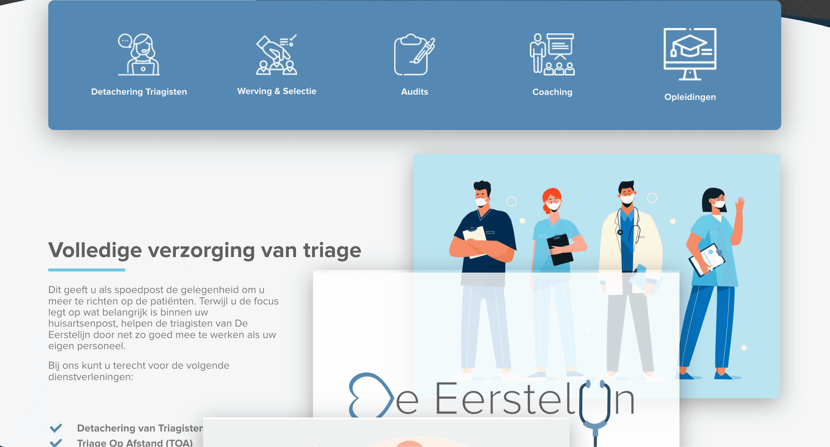 De Eerstelijn project screenshot 1