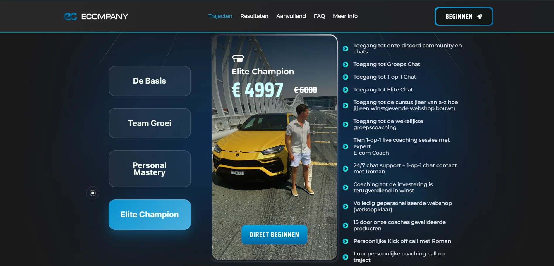 Ecompany project screenshot 4