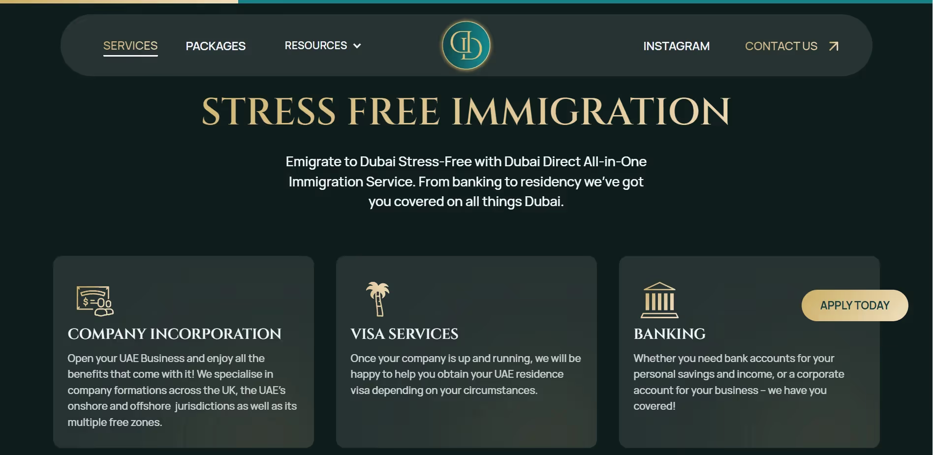 Dubai Direct project screenshot 1