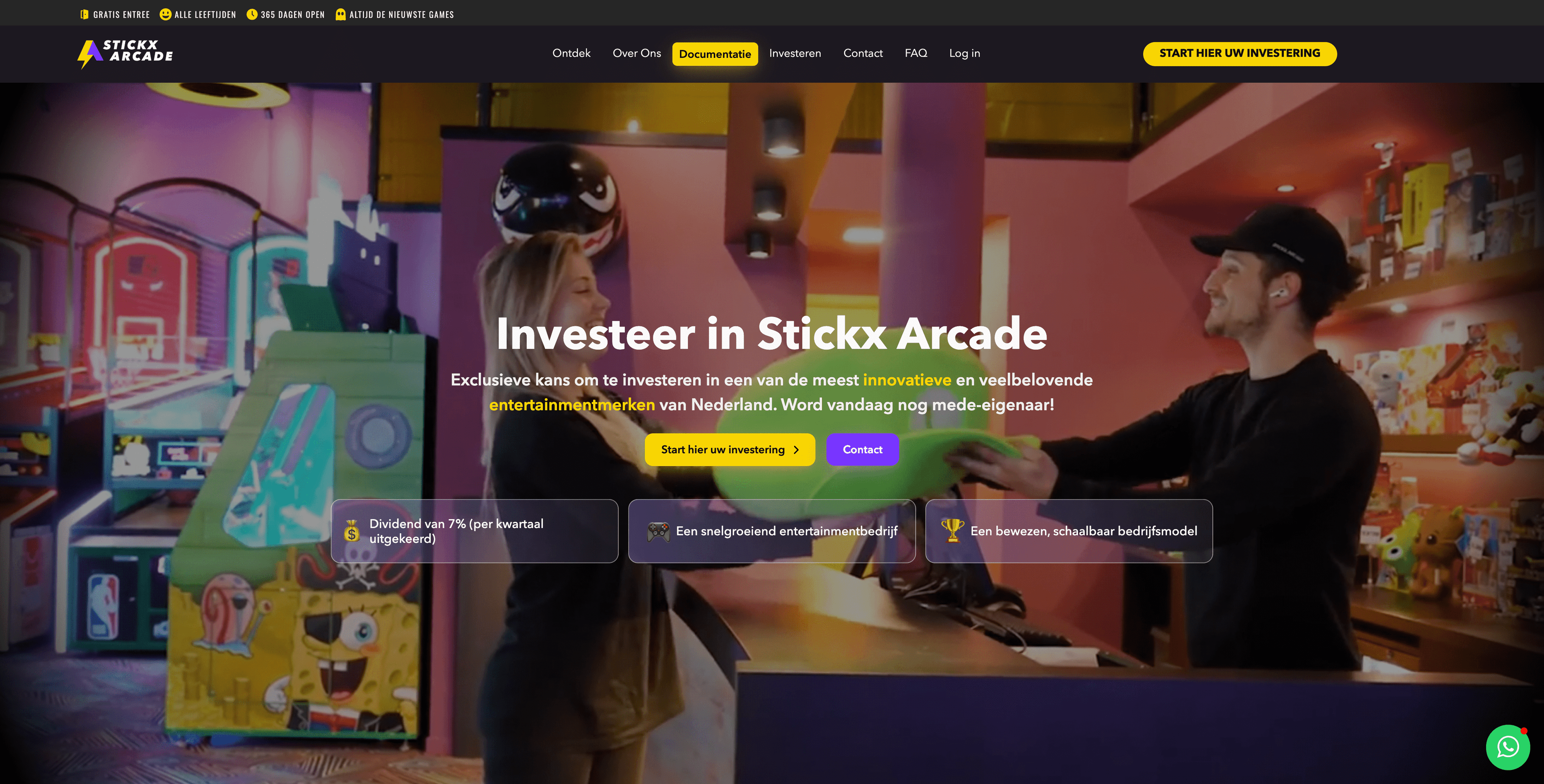 Stickx Investor project screenshot 1