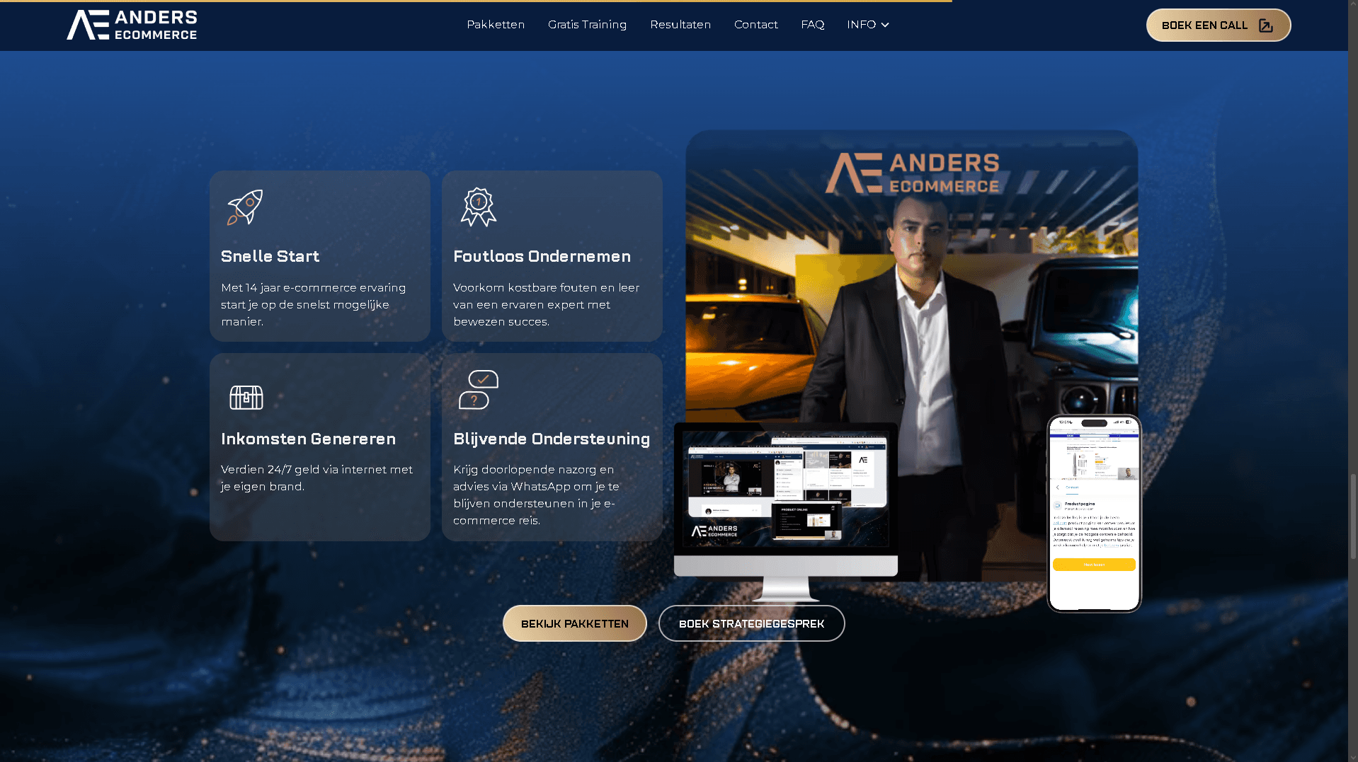 Anders Ecommerce project screenshot 4