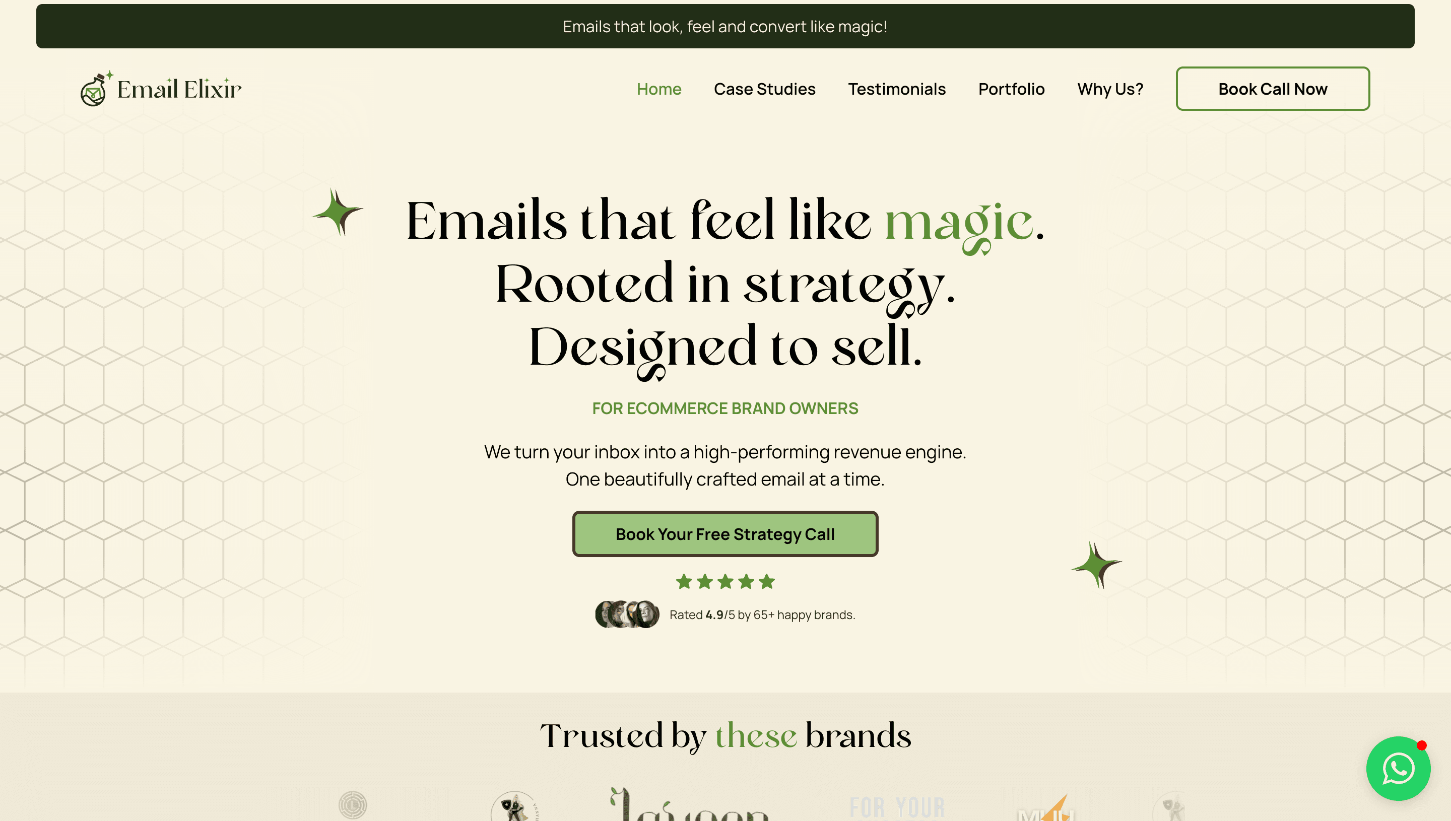 Email Elixir website by Weblyfe