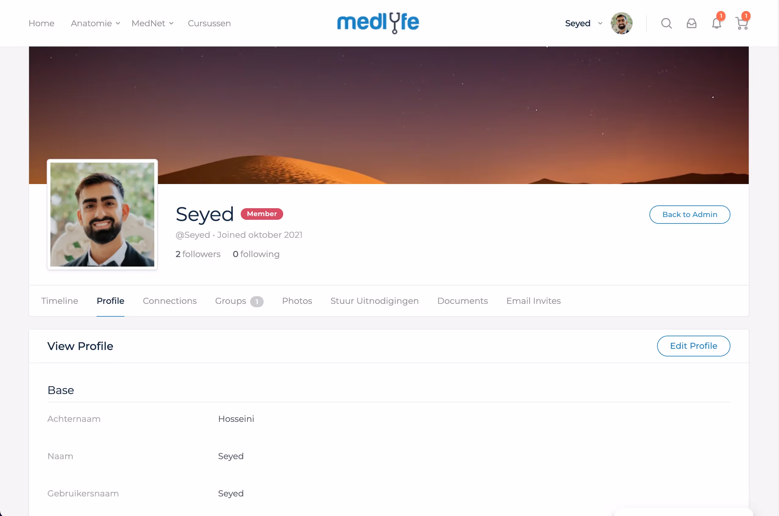 Medlyfe project screenshot 4